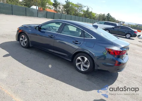 2019 Honda Insight Ex z USA, uszkodzony, nr VIN 19XZE4F56KE027006